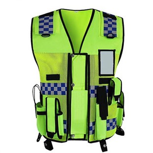 Поліцейський світловідбиваючий жилет підвищеної видимості