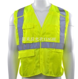 Захисний жилет типу R, клас 2 - на липучці 5-Точкова застібка