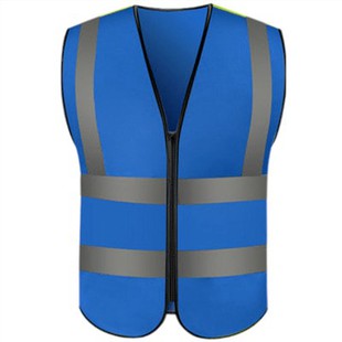 Жилети громадської безпеки на блискавці